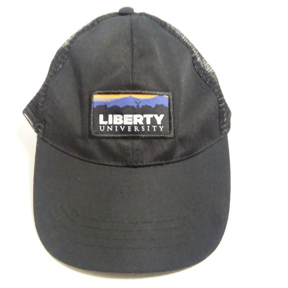 Vintage Other - VTG Liberty University Snapback Mesh Trucker's Hat Adjustable Ball Cap Lynchburg